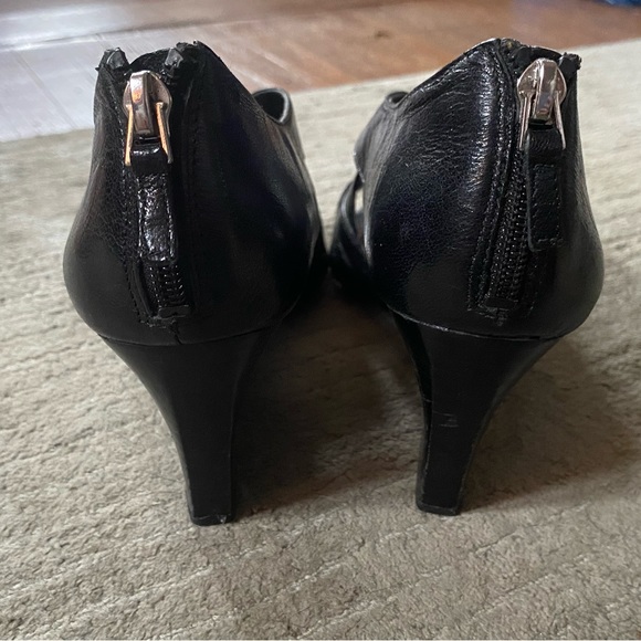 Franco Sarto peep toe wedges - Picture 6 of 8